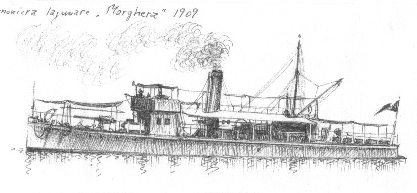 1909 - Cannoniera fluviale 'Marghera'